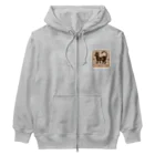 HeartToMeの喫茶　花猫珈琲 Heavyweight Zip Hoodie