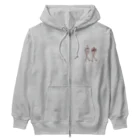 honeycombのカフェきょうだい Heavyweight Zip Hoodie