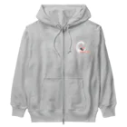 月夜のタツノオトシゴのCat Christmas Heavyweight Zip Hoodie