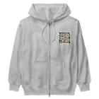 ok13のエジプト鳥④ Heavyweight Zip Hoodie