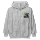 rumiko635のアメコミ風ウォーキングデット・ウォーカー② Heavyweight Zip Hoodie