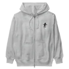 Lily bird（リリーバード）の完全シルエット ジャズダンサー キラメキ Heavyweight Zip Hoodie