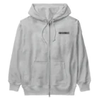 悠久の神涼運送ロゴ(黒) Heavyweight Zip Hoodie