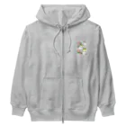 Lily bird（リリーバード）のほわほわメジロ梅 Heavyweight Zip Hoodie