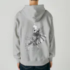 asta_kurokenのmaoiの幻想動物 巻貝枝さん Heavyweight Zip Hoodie