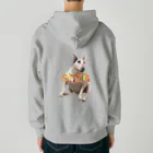 snznのsnzn_BullTerrier Heavyweight Zip Hoodie