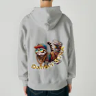 HIPHOPぬこ様のDanser.SORA(ダンサー・そら) Heavyweight Zip Hoodie