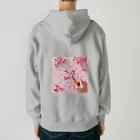 chapinnuのさくらの花びらで遊ぼう♪ Heavyweight Zip Hoodie