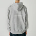 Lutrinaeのカワウソ / SALMON WITH【白文字】 Heavyweight Zip Hoodie