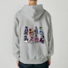 ヤママユ(ヤママユ・ペンギイナ)のKimono Penguins Heavyweight Zip Hoodie