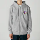 Divina AmoR-ART-のKiss you design  Heavyweight Zip Hoodie