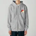 Lily bird（リリーバード）のドットなうさぎリンゴ Heavyweight Zip Hoodie