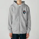 R&N Photographyのかっこいい サングラス ゴリラ Heavyweight Zip Hoodie