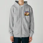 SSYmerketのSunset from Tokyo Sky Tree Heavyweight Zip Hoodie