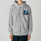 zorozoro333の長毛くん Heavyweight Zip Hoodie