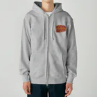 FunFanShopのジューシーな赤身がたまらない牛かつシリーズ Heavyweight Zip Hoodie