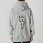 shi-chi Labo graph(詩一）のUIROU CAT Heavyweight Zip Hoodie