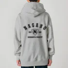 アージーのGO！ NAGANO！ Heavyweight Zip Hoodie