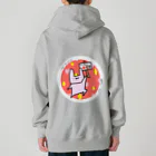 じぬ部のuSa兎ファッション Heavyweight Zip Hoodie