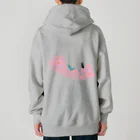 ウサネコ38のさくらのクジラに誘われて Heavyweight Zip Hoodie