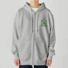 segasworksのトリケラちゃん（お座り正面） Heavyweight Zip Hoodie