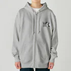 宇宙の真理ナビゲーターSunsCrystal's Shopの【作者購入商品】『ごろとはな』 Heavyweight Zip Hoodie