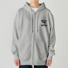 H&L_lab.のハピぞうくんとラキりんちゃん Heavyweight Zip Hoodie