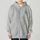 八美里ファーム公式グッズショップの八ヶ岳自然教室公式グッズ！カラーロゴ Heavyweight Zip Hoodie