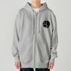 いっぷく処 てんてんのhalf smile Heavyweight Zip Hoodie