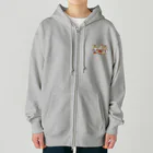 猫のきぬくんのお店のハウルくん一家　クリスマスツアー Heavyweight Zip Hoodie