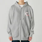 月夜のタツノオトシゴのCat Christmas Heavyweight Zip Hoodie