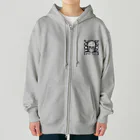 かるるんショップの骸骨紳士シリーズ　微笑 Heavyweight Zip Hoodie