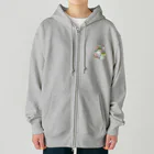 Lily bird（リリーバード）のほわほわメジロ梅 Heavyweight Zip Hoodie