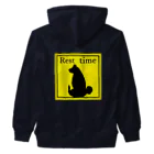 いっぷく処 てんてんのもっちり柴シルエット１(Rest time) Heavyweight Zip Hoodie