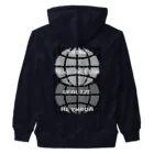 HEYWADA SHOPのHEYWADA SHIKO WO GENJITSUCA SASERUNDA Heavyweight Zip Hoodie