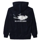 stereovisionのDEATH RECORDS Heavyweight Zip Hoodie