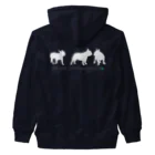 entacompagnie_kennelのアンタコンパニーケンネル ロゴマーク Heavyweight Zip Hoodie