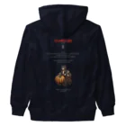 猫TENのカボチャの馬車を操縦する猫 Heavyweight Zip Hoodie