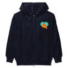 LalaHangeulのろっぷいやーらびっと　日本語バージョン Heavyweight Zip Hoodie