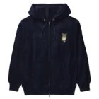 fude-egakiの瞑想猫　Ca va?   Heavyweight Zip Hoodie