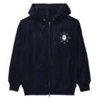 Hinanochin.shopのa pomeranian / shortcake Heavyweight Zip Hoodie