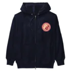 ハナドリカ SUZURI店の花の形の板チョコ(苺) Heavyweight Zip Hoodie