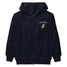 NIKORASU GOの野鳥デザイン「カワセミ」（Tシャツ・パーカー・ETC）） Heavyweight Zip Hoodie