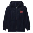 LalaHangeulの짱!!(最高‼︎) 韓国語デザイン　横長バージョン Heavyweight Zip Hoodie