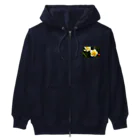 kamakiri3のFlower of the Heart　プルメリア Heavyweight Zip Hoodie