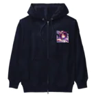 終わらない夢🌈の美しい術師✨ Heavyweight Zip Hoodie