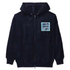 7no70の艱難は忍耐を生み、忍耐は品性、品性は希望を生む２ Heavyweight Zip Hoodie