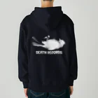 stereovisionのDEATH RECORDS Heavyweight Zip Hoodie