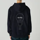 dougaseiseitokoroの足の生えたソケット Heavyweight Zip Hoodie