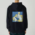 猫のきぬくんのお店の僕と猫 Heavyweight Zip Hoodie